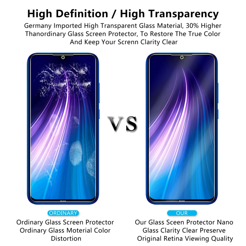 Bakeey-3pcs-9H-Anti-explosion-Anti-scratch-Tempered-Glass-Screen-Protector-for-Xiaomi-Redmi-Note-8-2-1571395-8